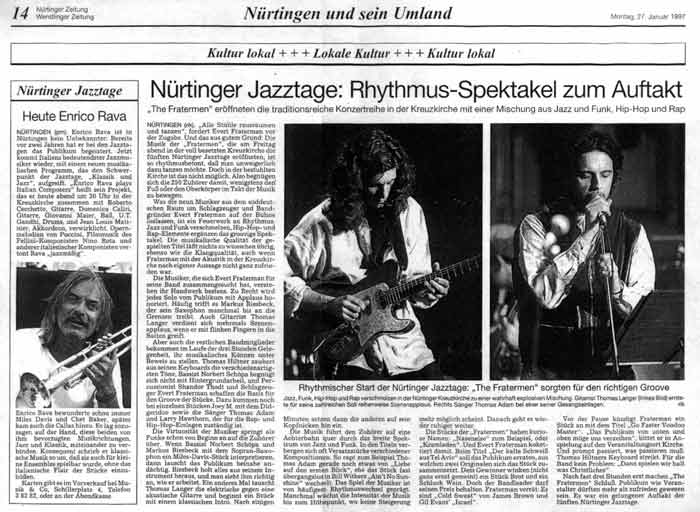 Nürtinger Jazztage 1997
